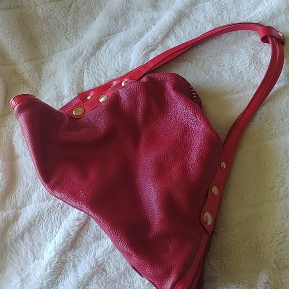 Wanlima red leather purse - Picture 3 of 8